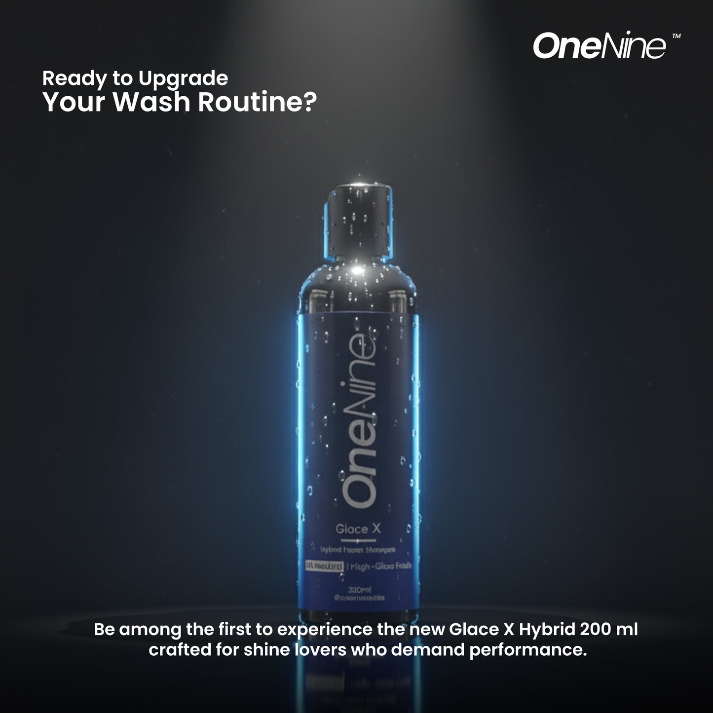 Onenine Glace X Hybrid Foam Shampoo – 200ml