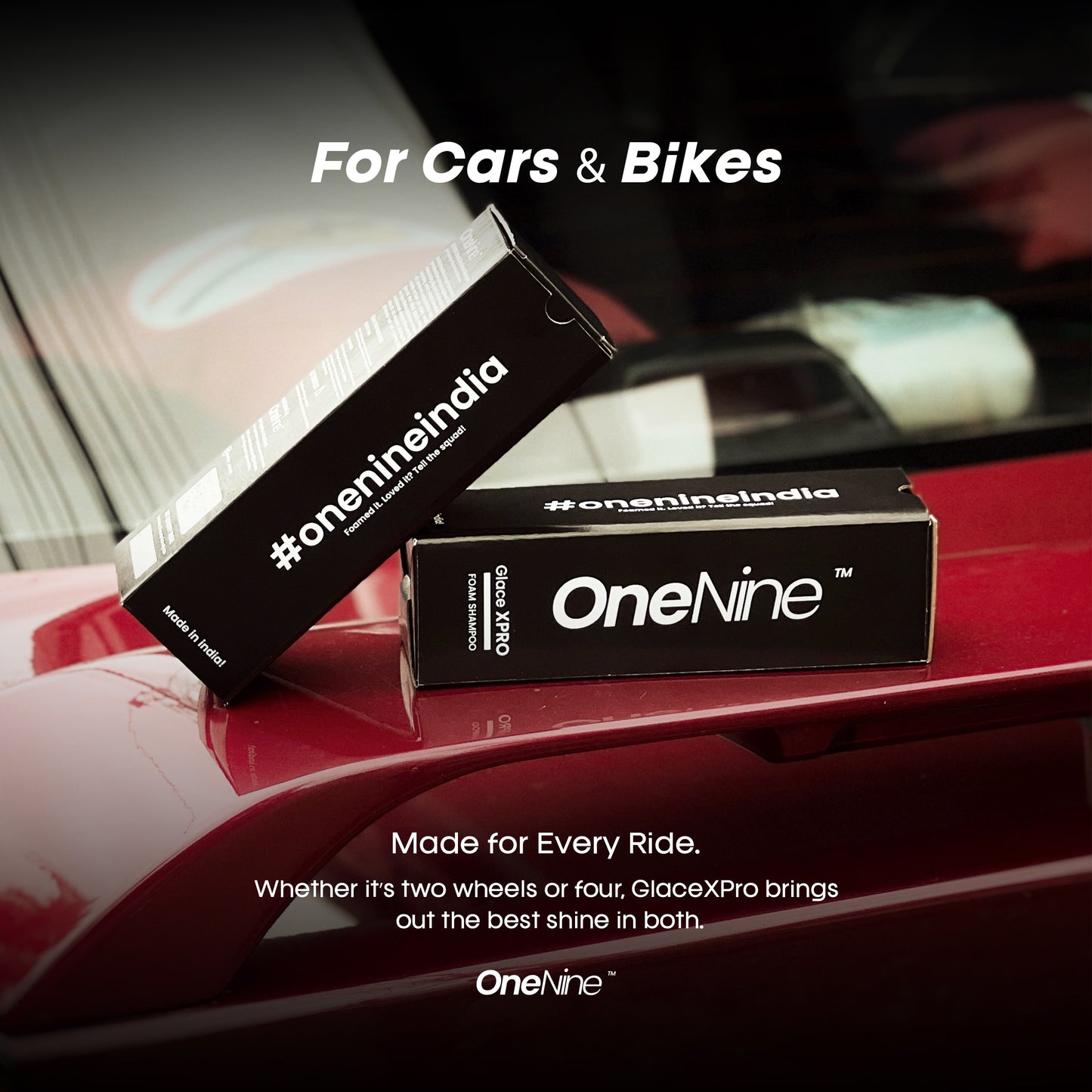 Onenine Glace XPro Wax Foam Shampoo – 500ml