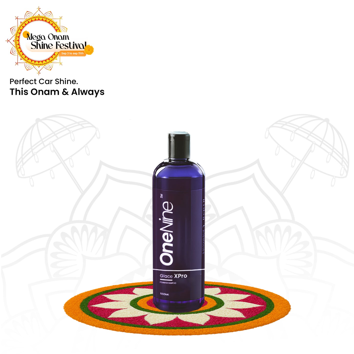 Onenine Glace XPro Wax Foam Shampoo – 500ml