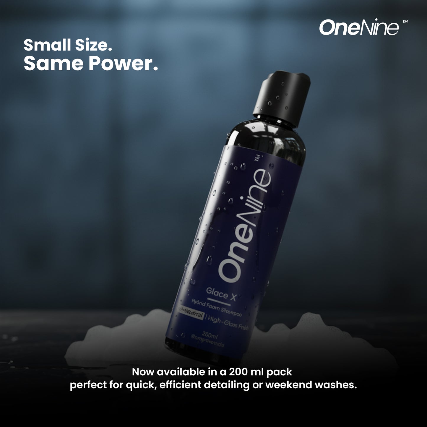 Onenine Glace X Hybrid Foam Shampoo – 200ml